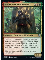 Magic: The Gathering Radha, Coalition Warlord (211) Lightly Played Foil