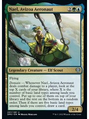 Magic: The Gathering Nael, Avizoa Aeronaut (207) Lightly Played Foil