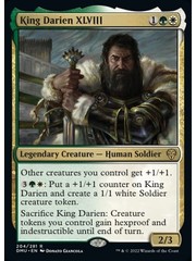 Magic: The Gathering King Darien XLVIII (204) Lightly Played Foil