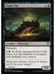 Magic: The Gathering Blight Pile (082) Lightly Played Foil