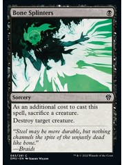Magic: The Gathering Bone Splinters (083) Lightly Played Foil