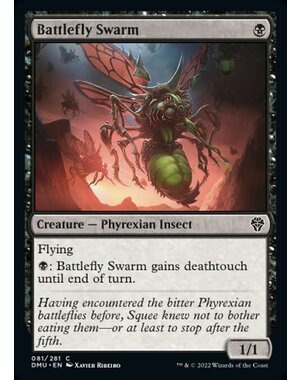 Magic: The Gathering Battlefly Swarm (081) Lightly Played Foil