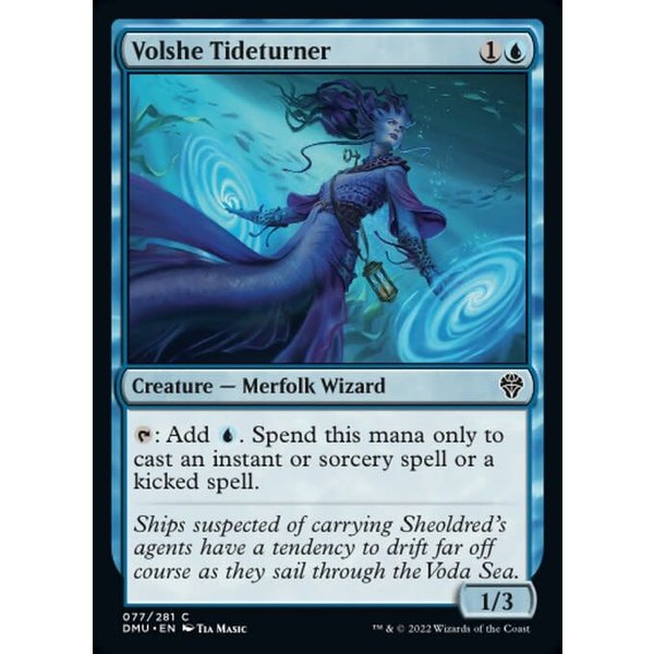 Magic: The Gathering Volshe Tideturner (077) Lightly Played Foil