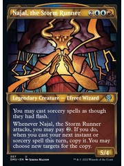 Magic: The Gathering Najal, the Storm Runner (Showcase) (307) Lightly Played Foil