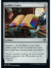 Magic: The Gathering Jodah's Codex (233) Lightly Played Foil