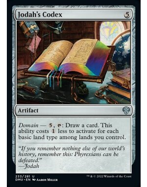 Magic: The Gathering Jodah's Codex (233) Lightly Played Foil
