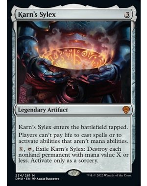 Magic: The Gathering Karn's Sylex (234) Lightly Played Foil