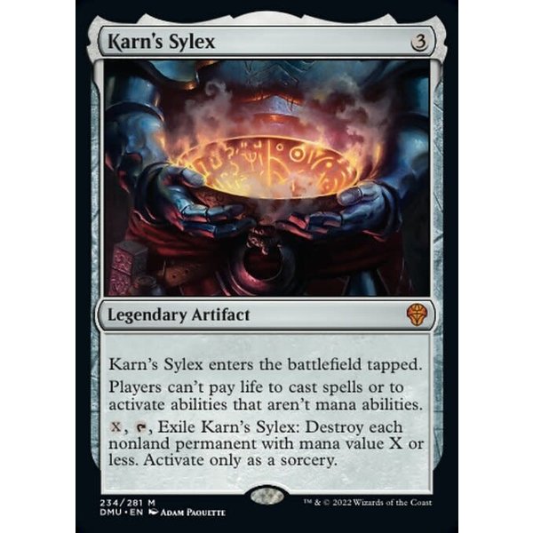 Magic: The Gathering Karn's Sylex (234) Lightly Played Foil