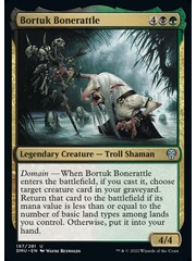 Magic: The Gathering Bortuk Bonerattle (197) Lightly Played Foil
