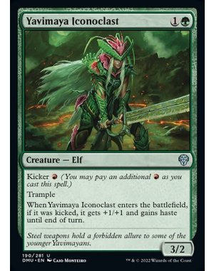 Magic: The Gathering Yavimaya Iconoclast (190) Lightly Played Foil