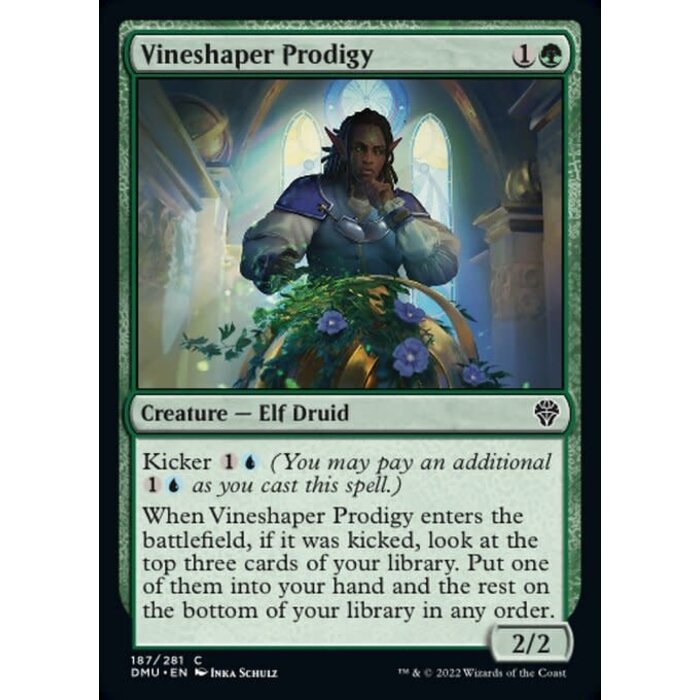 Magic: The Gathering Vineshaper Prodigy (187) Lightly Played Foil