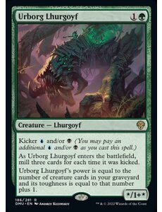 Magic: The Gathering Urborg Lhurgoyf (186) Lightly Played Foil