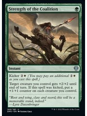Magic: The Gathering Strength of the Coalition (180) Lightly Played Foil