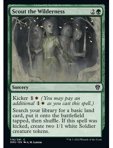 Magic: The Gathering Scout the Wilderness (176) Lightly Played Foil
