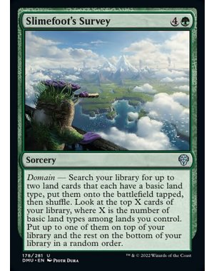 Magic: The Gathering Slimefoot's Survey (178) Lightly Played Foil