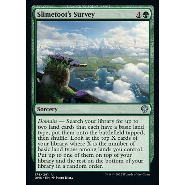 Magic: The Gathering Slimefoot's Survey (178) Lightly Played Foil