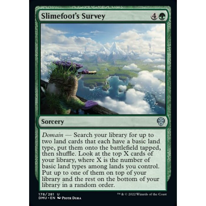 Magic: The Gathering Slimefoot's Survey (178) Lightly Played Foil