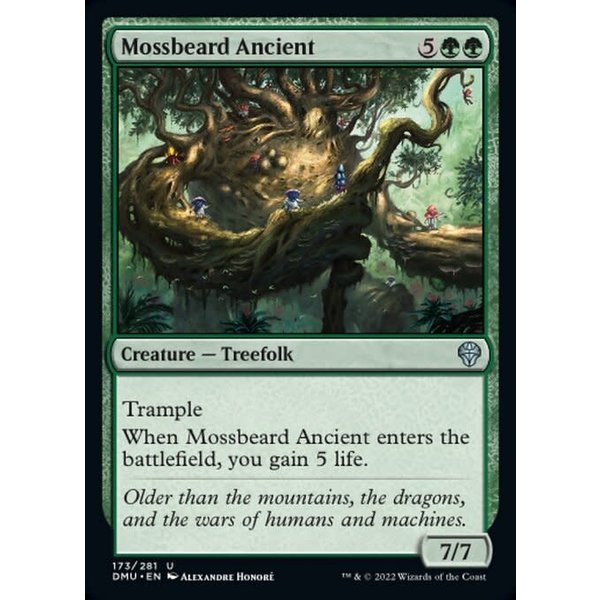 Magic: The Gathering Mossbeard Ancient (173) Lightly Played Foil