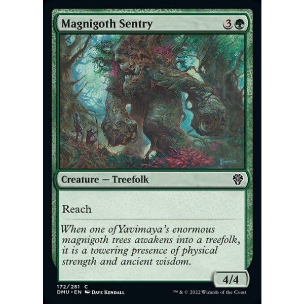 Magic: The Gathering Magnigoth Sentry (172) Lightly Played Foil