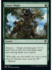 Magic: The Gathering Gaea's Might (164) Lightly Played Foil