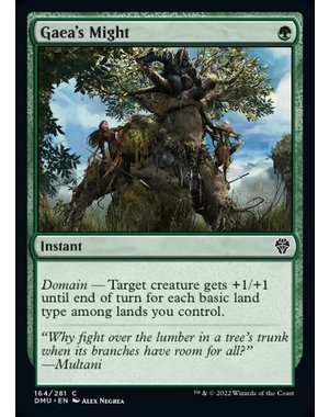 Magic: The Gathering Gaea's Might (164) Lightly Played Foil