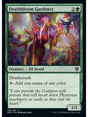 Magic: The Gathering Deathbloom Gardener (159) Lightly Played Foil