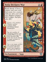 Magic: The Gathering Yotia Declares War (153) Lightly Played Foil