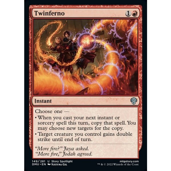 Magic: The Gathering Twinferno (149) Lightly Played Foil