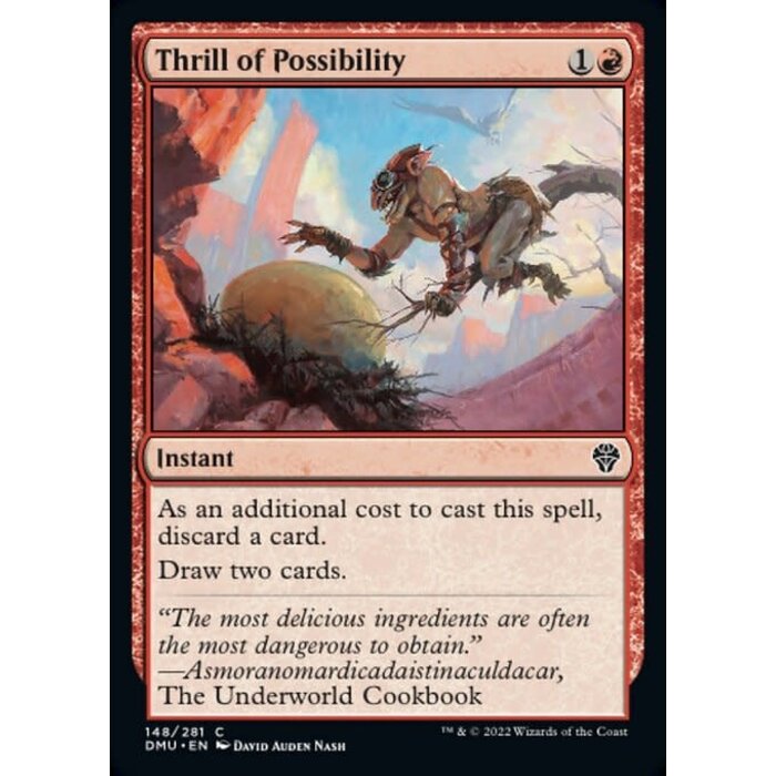 Magic: The Gathering Thrill of Possibility (148) Lightly Played Foil