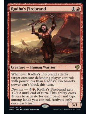 Magic: The Gathering Radha's Firebrand (141) Lightly Played Foil
