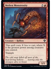 Magic: The Gathering Molten Monstrosity (139) Lightly Played Foil