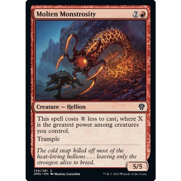 Magic: The Gathering Molten Monstrosity (139) Lightly Played Foil