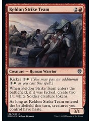 Magic: The Gathering Keldon Strike Team (136) Lightly Played Foil
