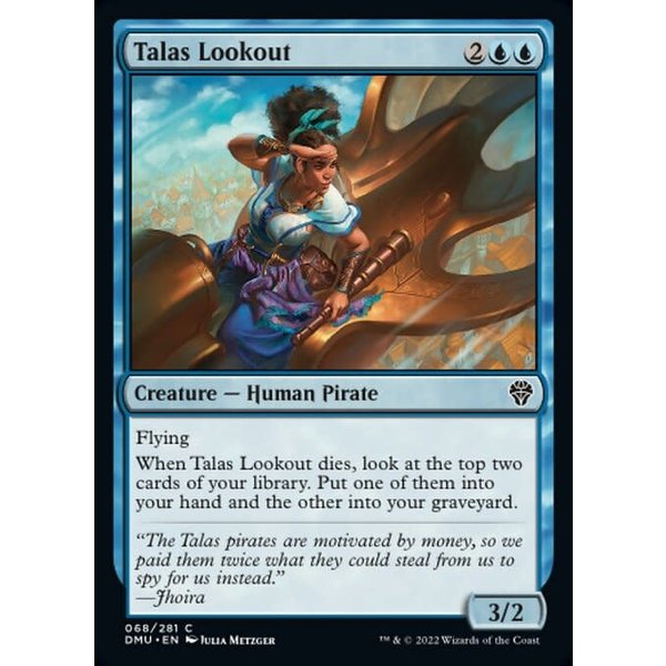 Magic: The Gathering Talas Lookout (068) Lightly Played Foil
