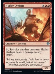 Magic: The Gathering Hurler Cyclops (130) Lightly Played Foil