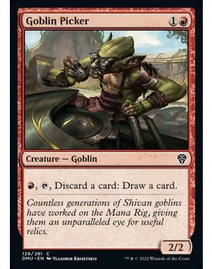 Magic: The Gathering Goblin Picker (128) Lightly Played Foil