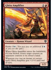 Magic: The Gathering Ghitu Amplifier (127) Lightly Played Foil