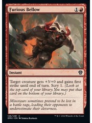 Magic: The Gathering Furious Bellow (126) Lightly Played Foil