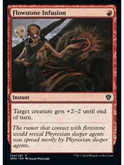 Magic: The Gathering Flowstone Infusion (124) Lightly Played Foil