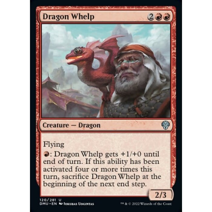 Magic: The Gathering Dragon Whelp (120) Lightly Played Foil