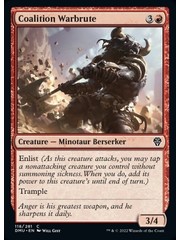 Magic: The Gathering Coalition Warbrute (118) Lightly Played Foil