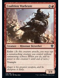 Magic: The Gathering Coalition Warbrute (118) Lightly Played Foil