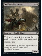 Magic: The Gathering Writhing Necromass (115) Lightly Played Foil