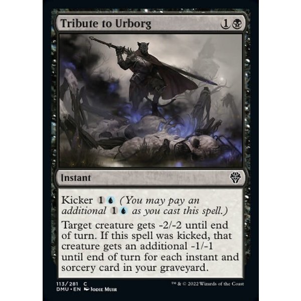 Magic: The Gathering Tribute to Urborg (113) Lightly Played Foil