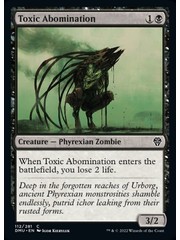 Magic: The Gathering Toxic Abomination (112) Lightly Played Foil