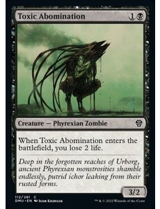 Magic: The Gathering Toxic Abomination (112) Lightly Played Foil