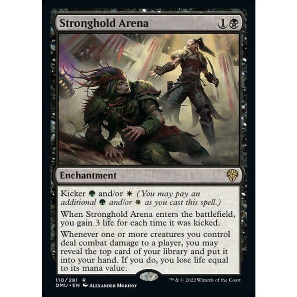 Magic: The Gathering Stronghold Arena (110) Lightly Played Foil