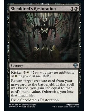 Magic: The Gathering Sheoldred's Restoration (108) Lightly Played Foil