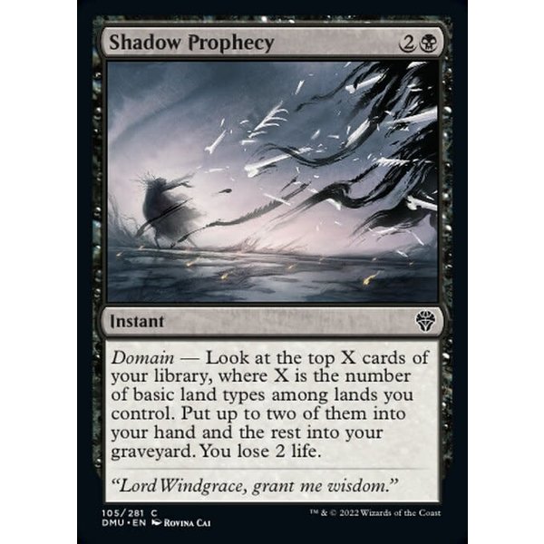 Magic: The Gathering Shadow Prophecy (105) Lightly Played Foil