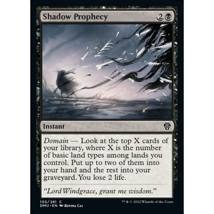 Magic: The Gathering Shadow Prophecy (105) Lightly Played Foil